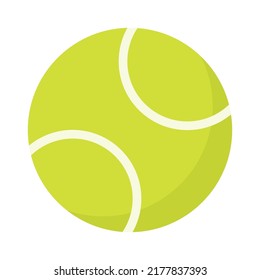 Animated Tennis Ball Vector For Sport, Back To School Element Collection For Banner Background Decoration
