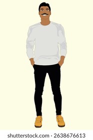 Animation Character Vector Design, Character Design 