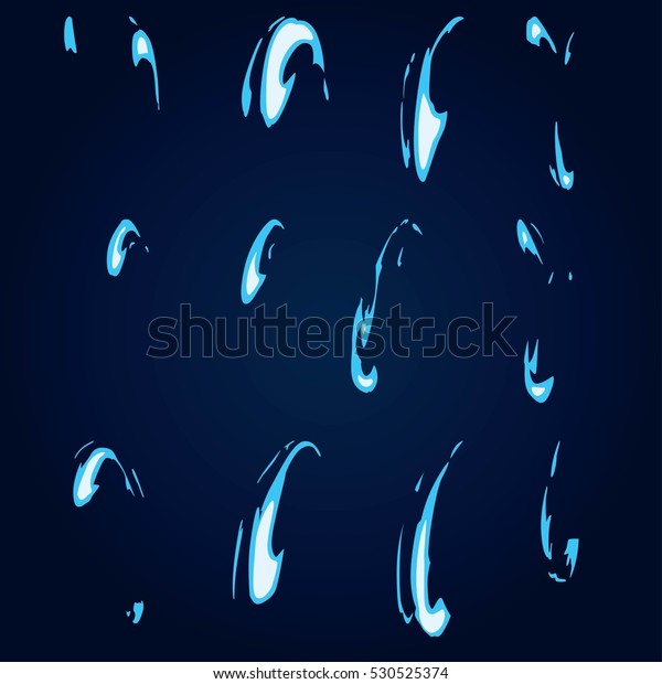 Animation Effects Circleanimation Energy Stock Vector Royalty Free