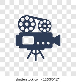 animation icon. Trendy animation logo concept on transparent background from Cinema collection