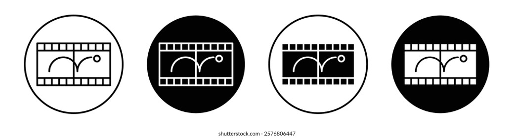 Animation icons vector pack for web designs