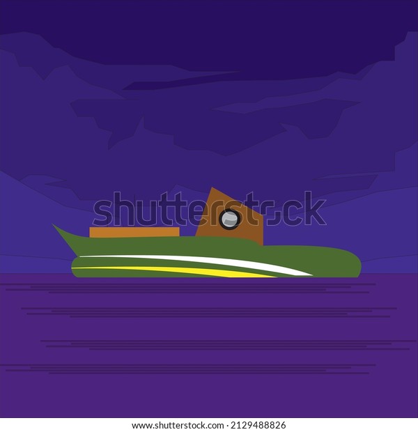 animation and illustration of cargo ships,\
fishing boats. child\
pictures
