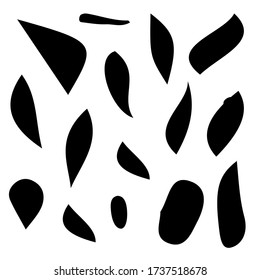 Animation of isolated brush strokes