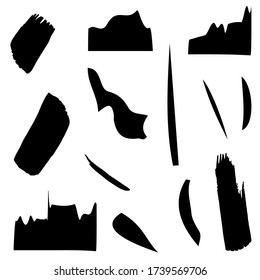 Animation of isolated brush strokes
