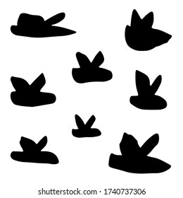 Animation of isolated brush strokes