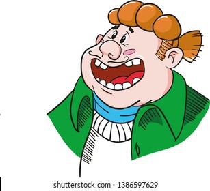 Animation pirate character vector graphics