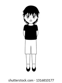 anime boy manga character