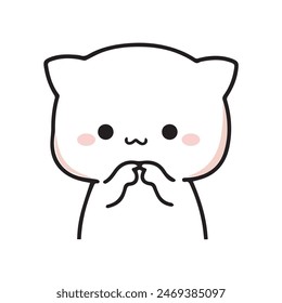 anime cartoon characters cute cats in spring pictures, happy cute, art, animals, kittens, pets, graphics, cats,