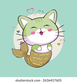 personagens de desenhos animados de anime gatos bonitos em fotos de primavera, bonitinhos felizes, arte, animais, gatinhos, animais de estimação, gráficos, gatos
