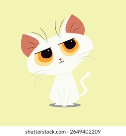 personagens de desenhos animados de anime gatos bonitos em fotos de primavera, bonitinhos felizes, arte, animais, gatinhos, animais de estimação, gráficos, gatos