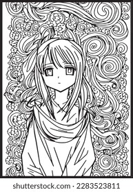 Páginas de color anime . ...