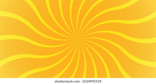 Anime Comic Background. Pop Art Style Background. Pop Up Retro Comic Background. Vector halftone illustration.