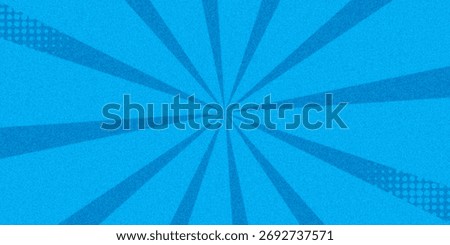 Anime Comic Background. Pop Art Style Background. Pop Up Retro Comic Background. Vector halftone illustration. Vintage background for comic superhero text, speech bubble, message.