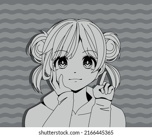 Anime Girl Vector Art, Icons, and Graphics for Free Download