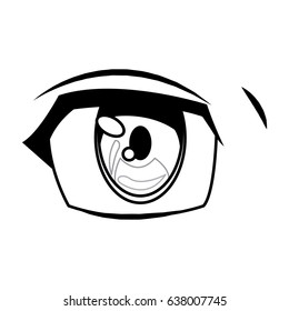 anime eye manga comic expression image