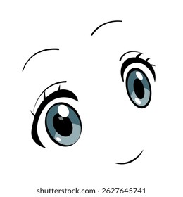 anime Eyes, little girl eyes, made in cirebon, west java, indonesia
