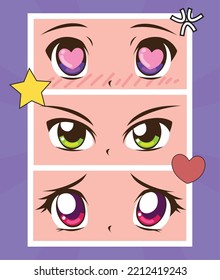 anime faces female close up