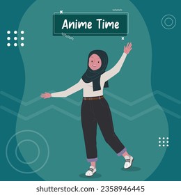 	
Anime girl beautiful character female cartoon woman