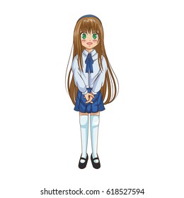 anime girl design