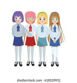 anime girl design