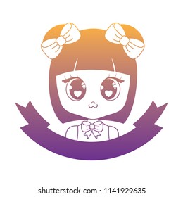 Anime girl icon