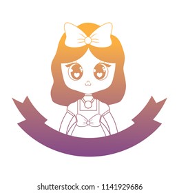 Anime girl icon