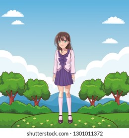 anime manga girl