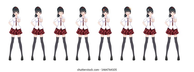 398 School uniform white tights Images, Stock Photos & Vectors ...