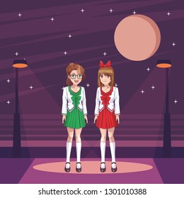 anime manga girls