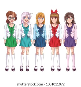 anime manga girls