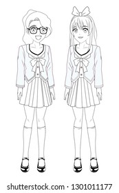 anime manga girls