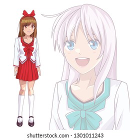 anime manga girls