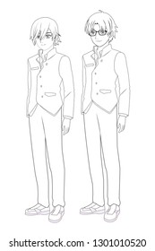 anime manga men