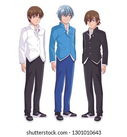 anime manga men