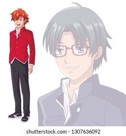 anime manga men
