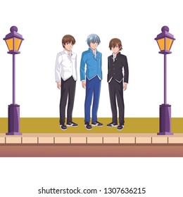 anime manga men
