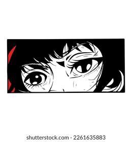 Anime Style Artwork T-Shirt Graphic Vector 