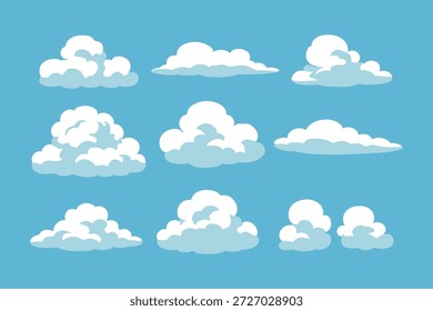anime style clouds bundle collections