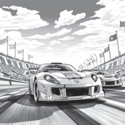 Overtake Racing Anime Gets October 1 Premiere, New Trailer and Key Visual -  Anime Corner