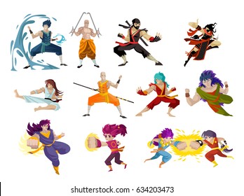 anime superhero characters powerful hero warriors