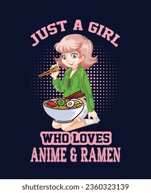 Anime T Shirt Design, Anime Lover T Shirt design