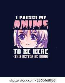 
Anime T Shirt design, Anime Lover T Shirt design
