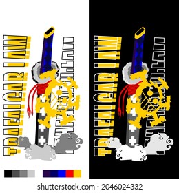 anime t-shirt design, suitable for those of you who like anime and Japanese culture