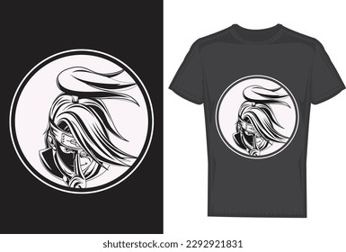 Anime T-Shirt Design, Anime Vector, Anime Eps