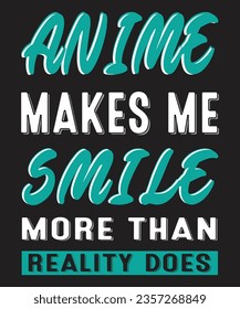 Anime T-Shirt Design, Anime Vector, Anime Eps