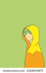 anime wallpaper ,begron anime vector illustration
