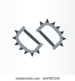 Vektorillustration mit dem Logo von Animes. Blade, Schwert, Kunai, Pfeil-Logo-Design-Vorlage. Schwert-Logo.