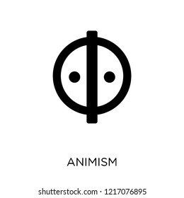 animism icon. animism symbol design from Religion collection. Simple element vector illustration on white background.