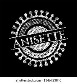 Anisette chalk emblem