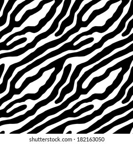 Anival print,zebra texture seamless background black and white colors
